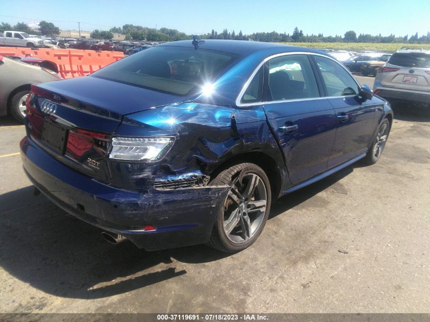 2018 AUDI A4 PREMIUM PLUS - WAUENAF43JA080748