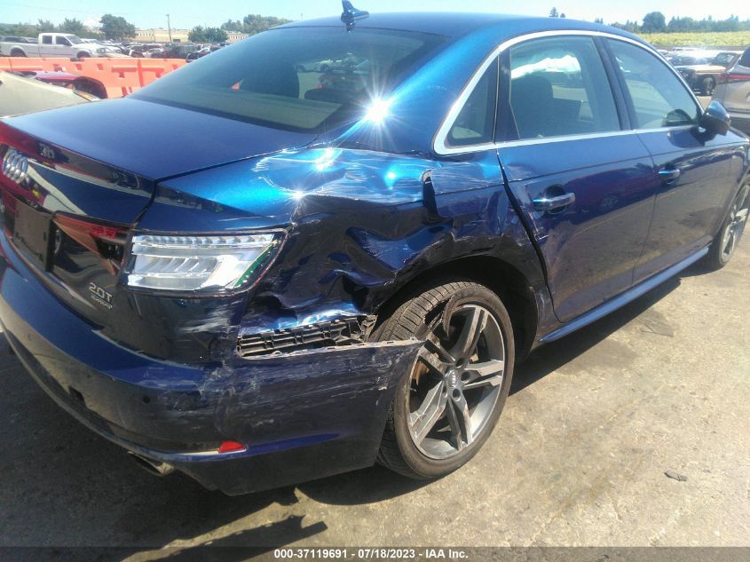 2018 AUDI A4 PREMIUM PLUS - WAUENAF43JA080748