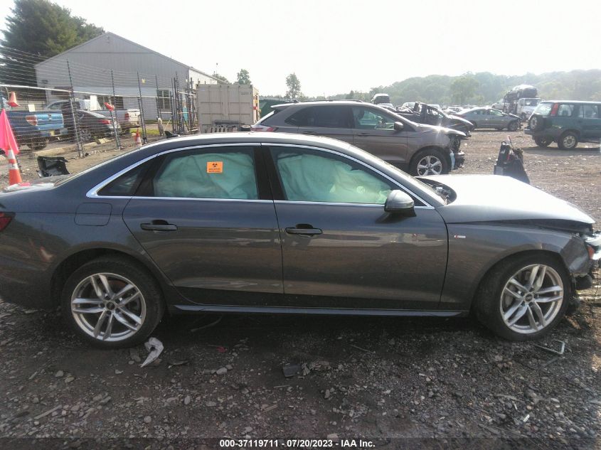 2021 AUDI A4 SEDAN S LINE PREMIUM - WAUDAAF41MA035461