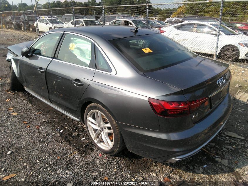 2021 AUDI A4 SEDAN S LINE PREMIUM - WAUDAAF41MA035461