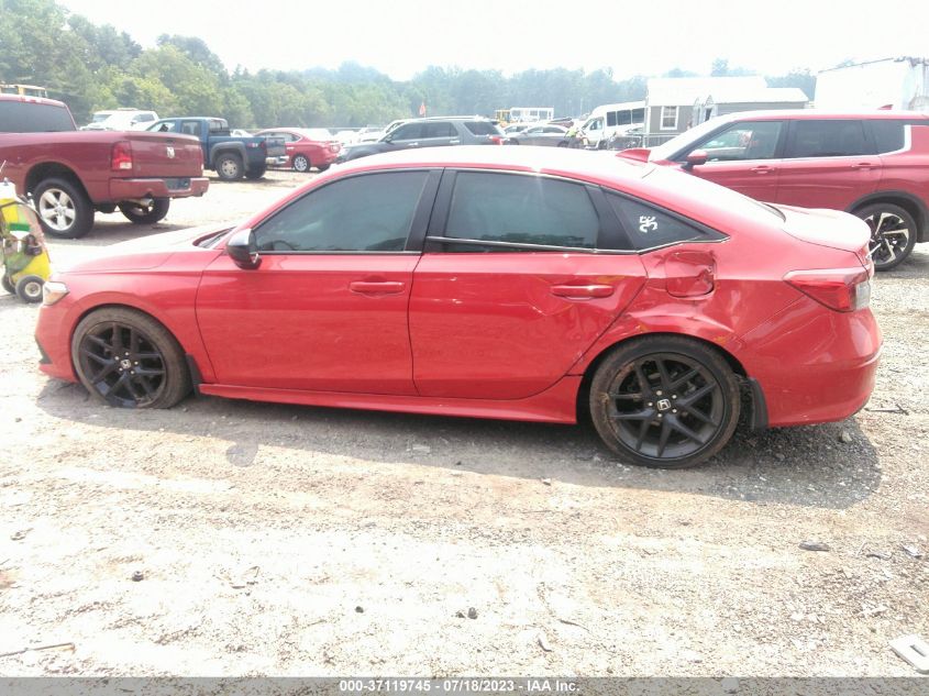2022 HONDA CIVIC SEDAN SPORT - 2HGFE2F52NH561959