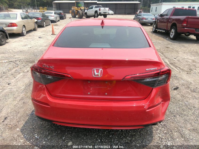 2022 HONDA CIVIC SEDAN SPORT - 2HGFE2F52NH561959