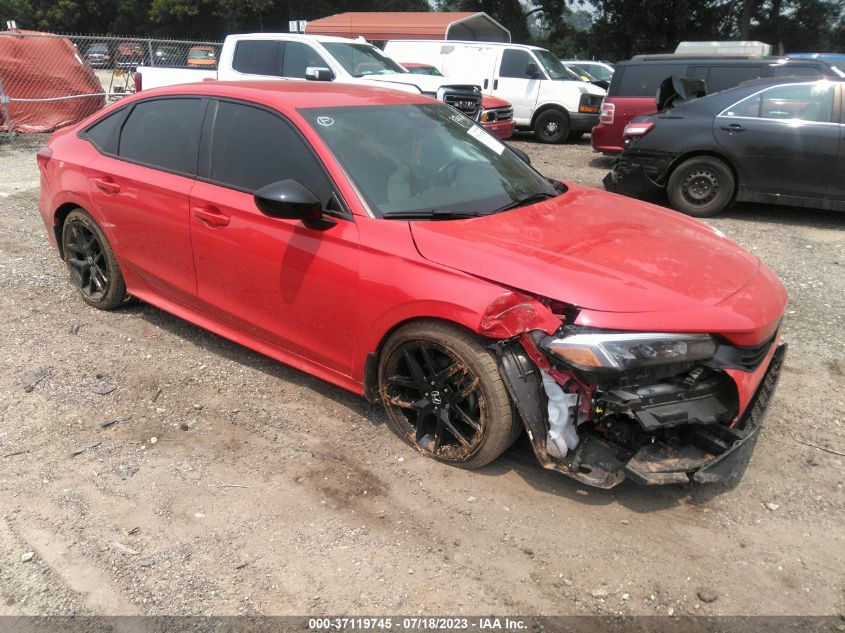 2022 HONDA CIVIC SEDAN SPORT - 2HGFE2F52NH561959