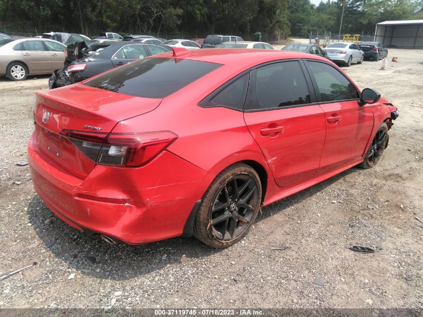 2022 HONDA CIVIC SEDAN SPORT - 2HGFE2F52NH561959