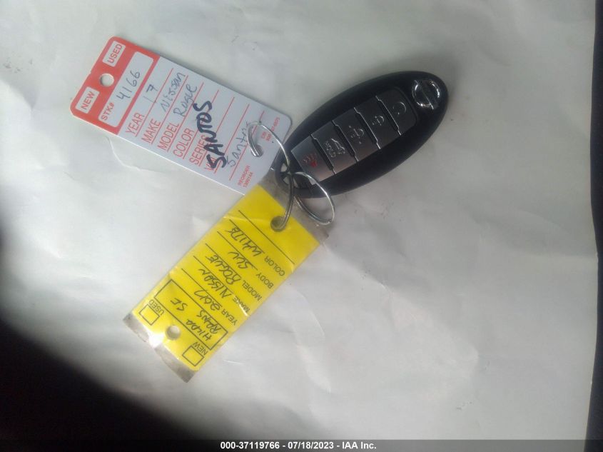2017 NISSAN ROGUE SL - 5N1AT2MT7HC872242