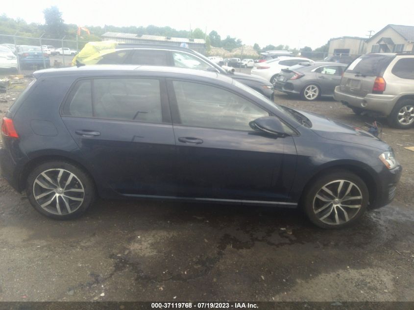 2016 VOLKSWAGEN GOLF TSI SE - 3VW217AU1GM031021