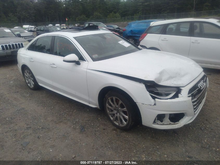 2021 AUDI A4 SEDAN PREMIUM - WAUABAF40MN010130