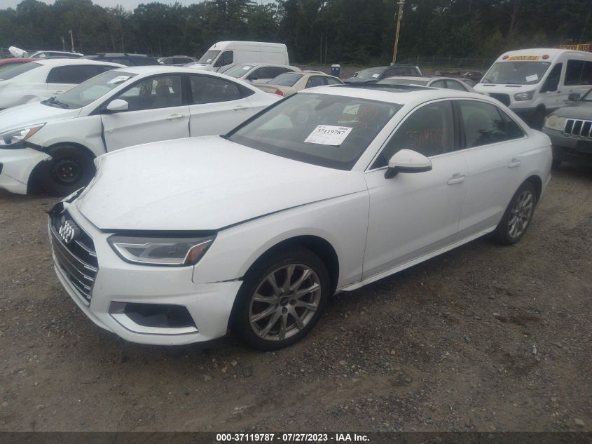 2021 AUDI A4 SEDAN PREMIUM - WAUABAF40MN010130
