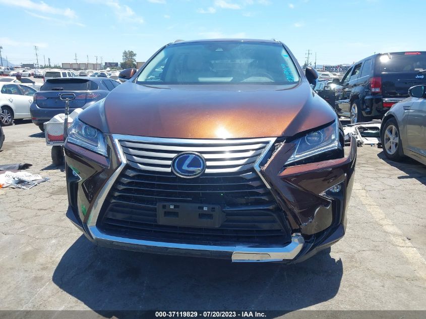 2018 LEXUS RX RX 450H - 2T2BGMCA6JC021938