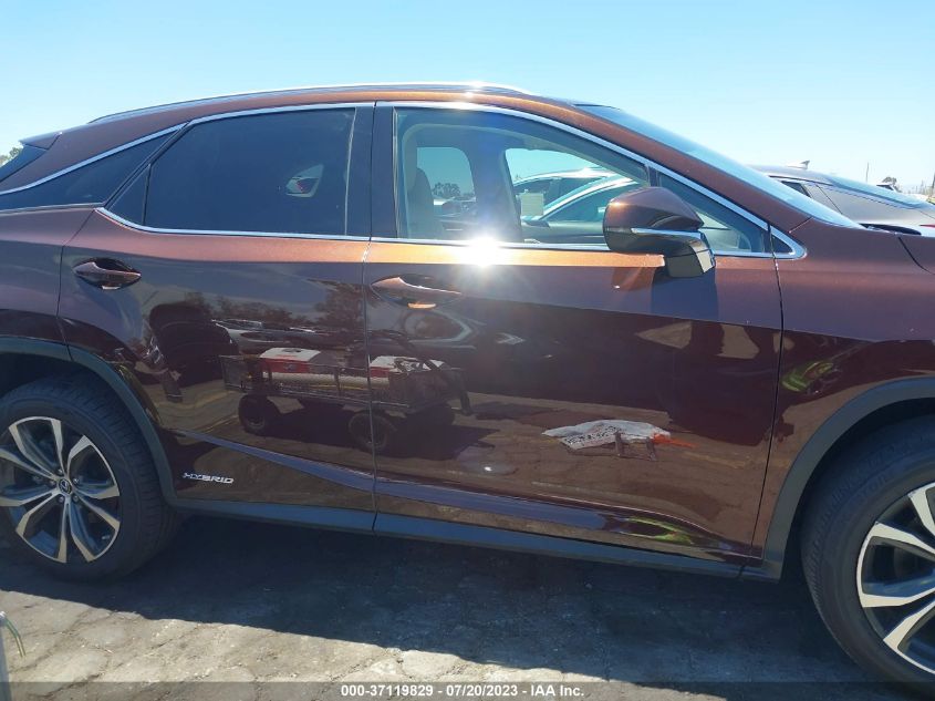 2018 LEXUS RX RX 450H - 2T2BGMCA6JC021938