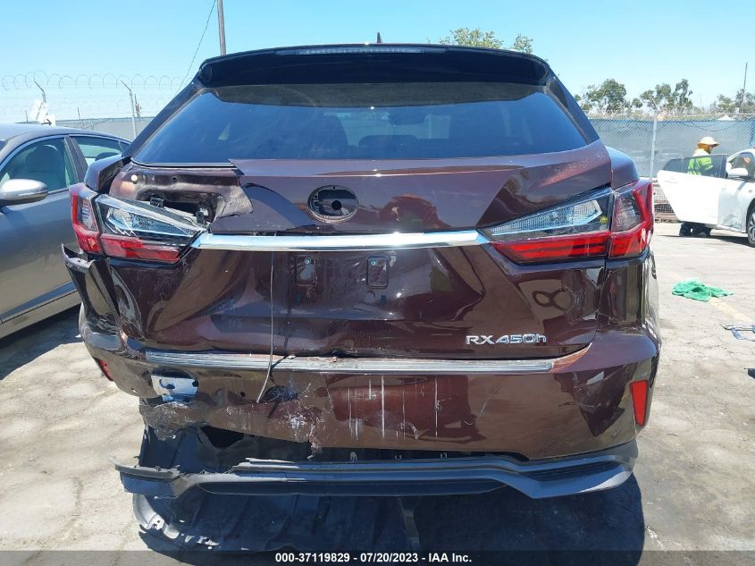 2018 LEXUS RX RX 450H - 2T2BGMCA6JC021938