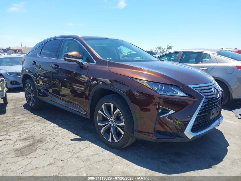 2018 LEXUS RX RX 450H - 2T2BGMCA6JC021938
