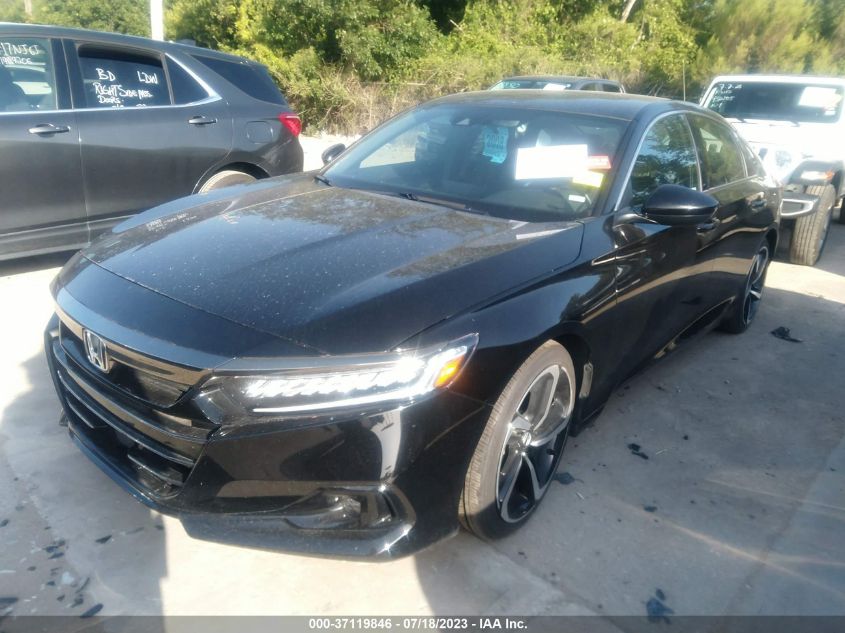 2022 HONDA ACCORD SEDAN SPORT - 1HGCV1F39NA065809