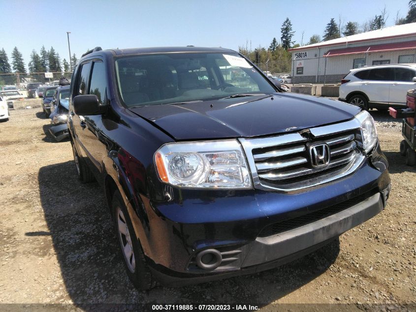 2014 HONDA PILOT LX - 5FNYF4H22EB001996