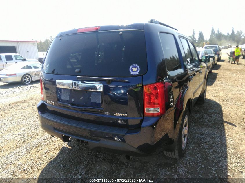 2014 HONDA PILOT LX - 5FNYF4H22EB001996