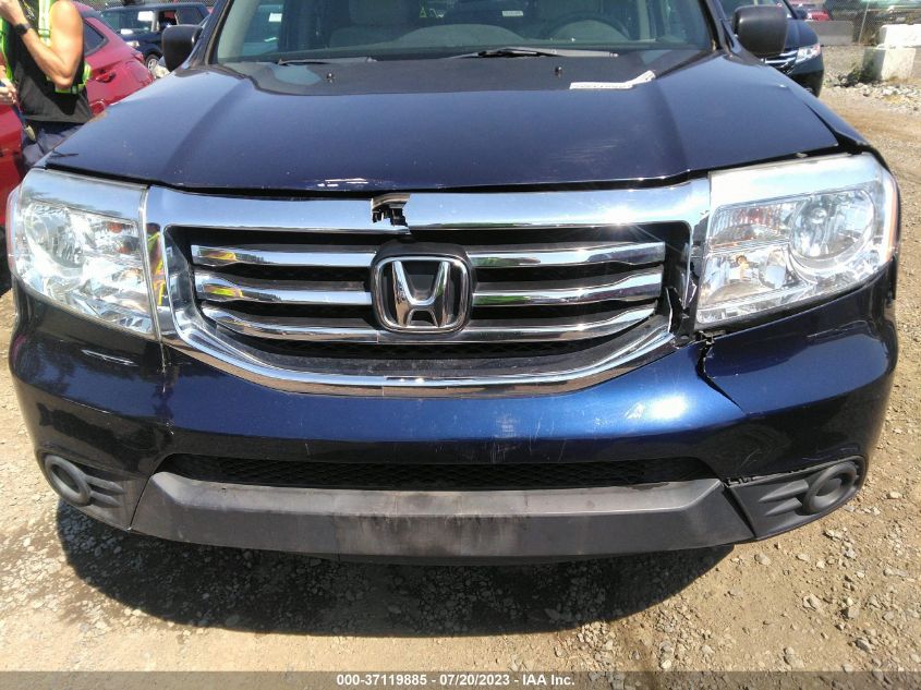 2014 HONDA PILOT LX - 5FNYF4H22EB001996