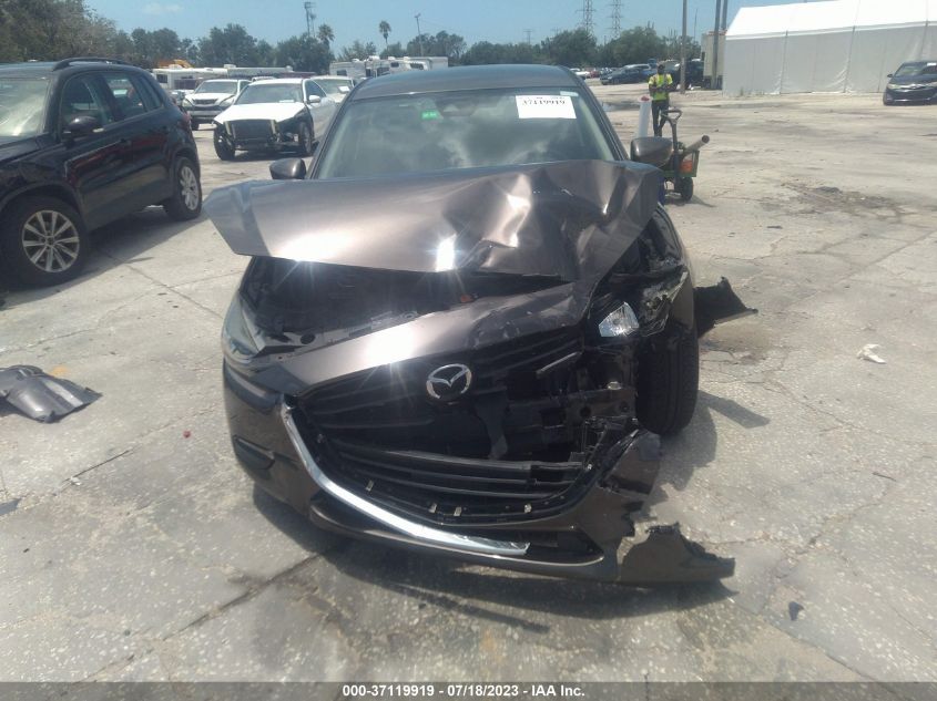 2018 MAZDA MAZDA3 4-DOOR SPORT - 3MZBN1U72JM161324