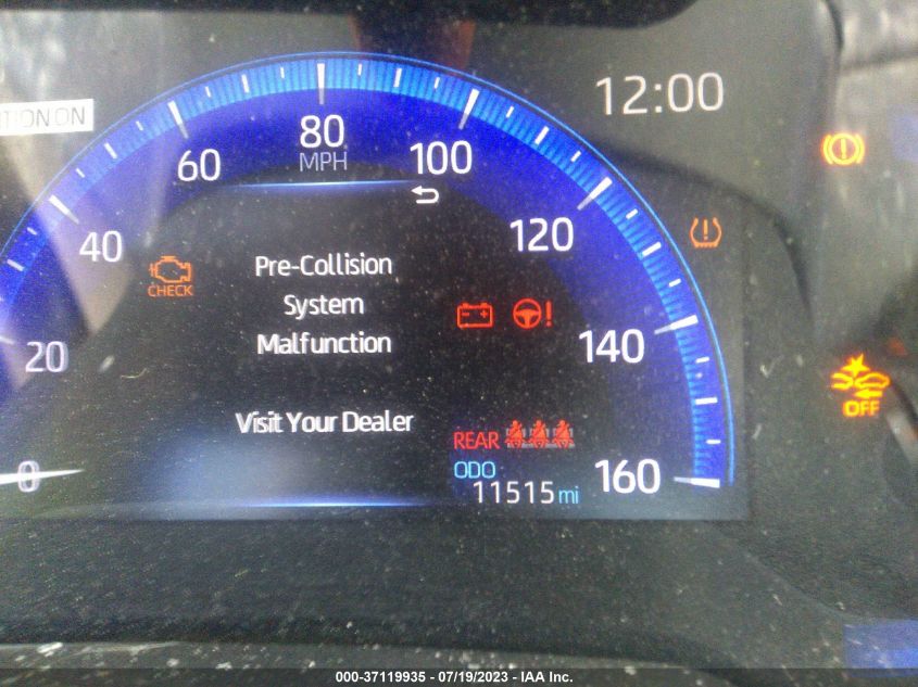 2022 TOYOTA COROLLA XLE - 5YFFPMAE5NP379582