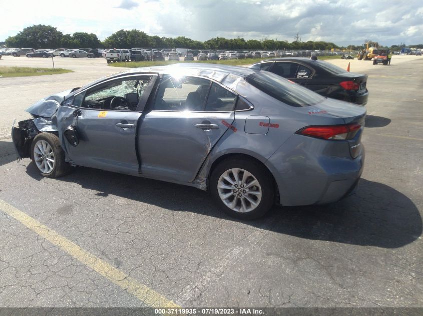 2022 TOYOTA COROLLA XLE - 5YFFPMAE5NP379582