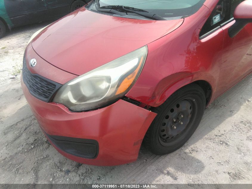 2014 KIA RIO LX - KNADM4A37E6324926