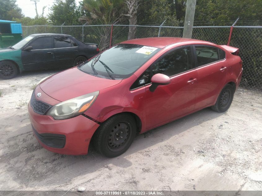 2014 KIA RIO LX - KNADM4A37E6324926