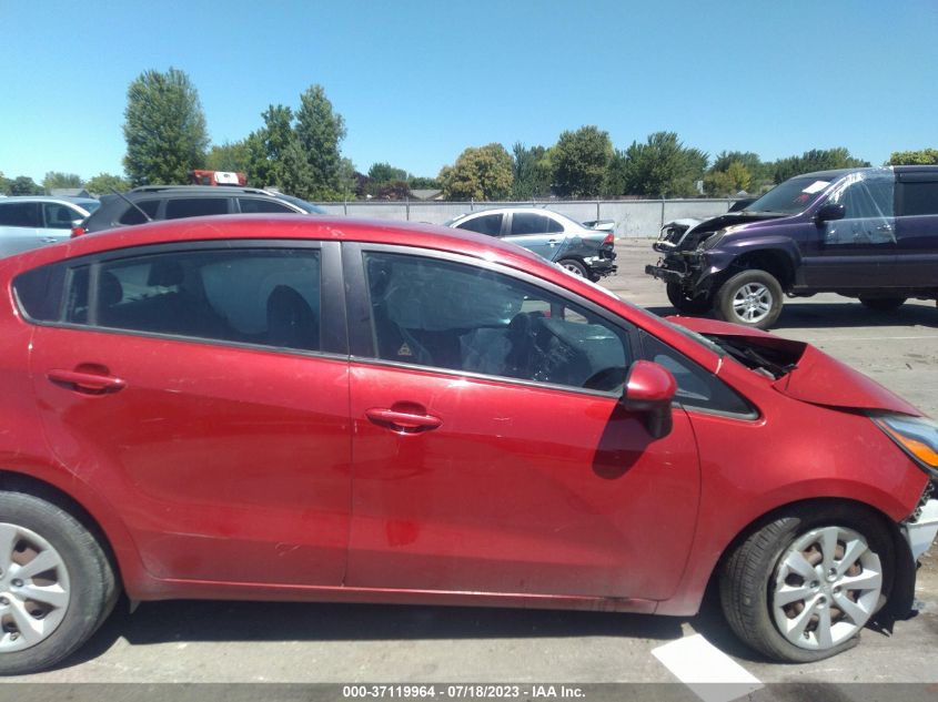2015 KIA RIO EX - KNADN4A34F6445413