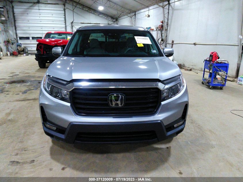 2021 HONDA RIDGELINE RTL - 5FPYK3F52MB019021