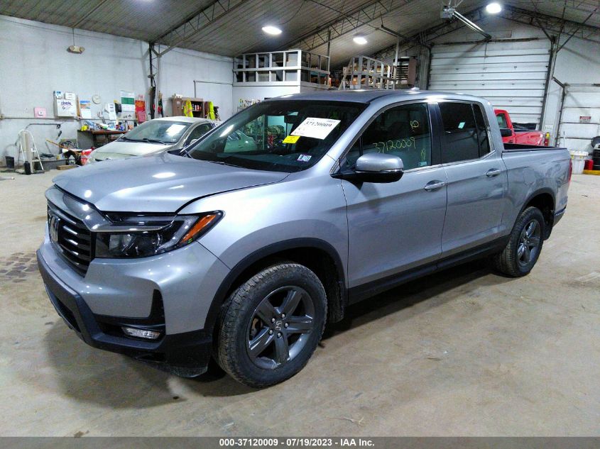 2021 HONDA RIDGELINE RTL - 5FPYK3F52MB019021