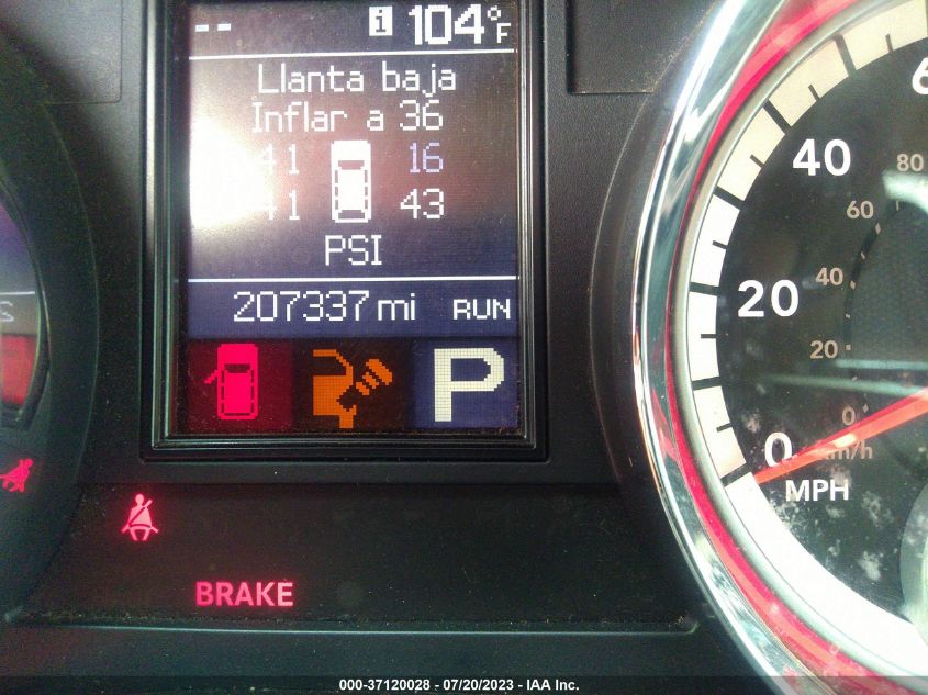 2013 DODGE DURANGO R/T - 1C4SDJCT1DC521001