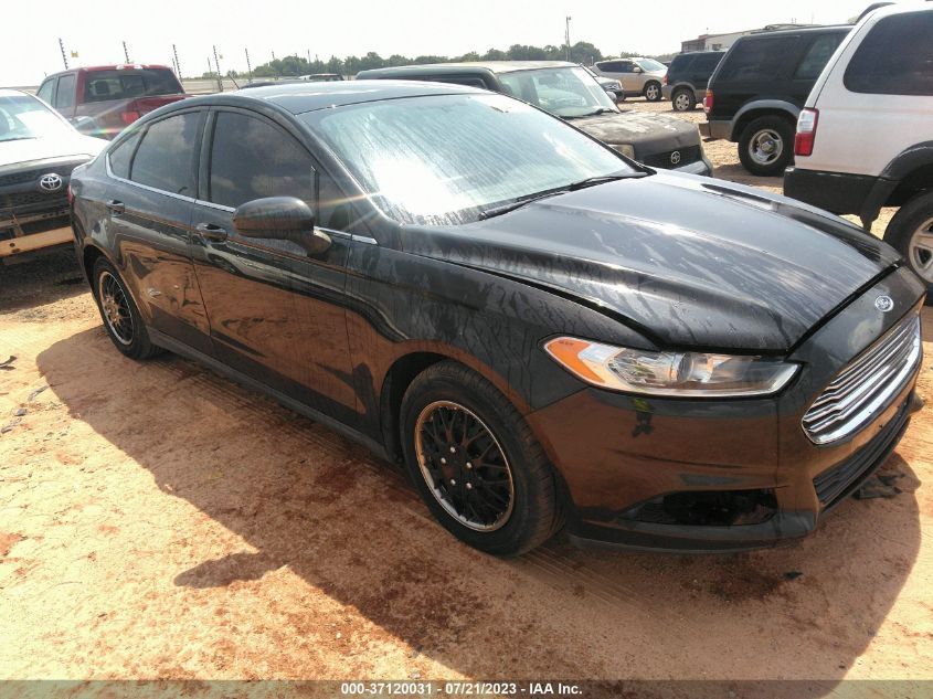 2013 FORD FUSION S - 3FA6P0G73DR329974