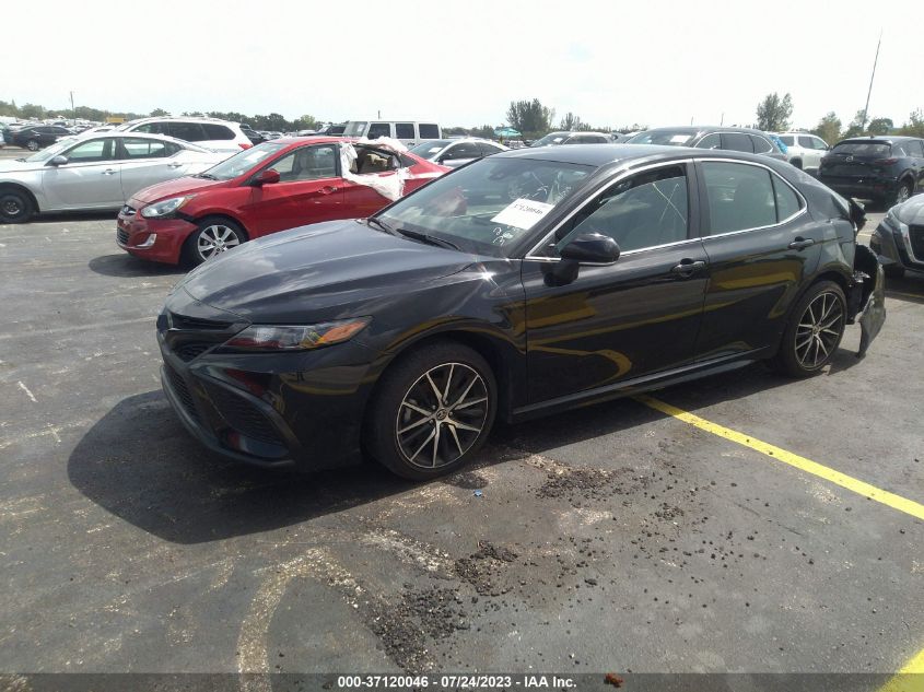 2022 TOYOTA CAMRY SE - 4T1G11AK1NU643938