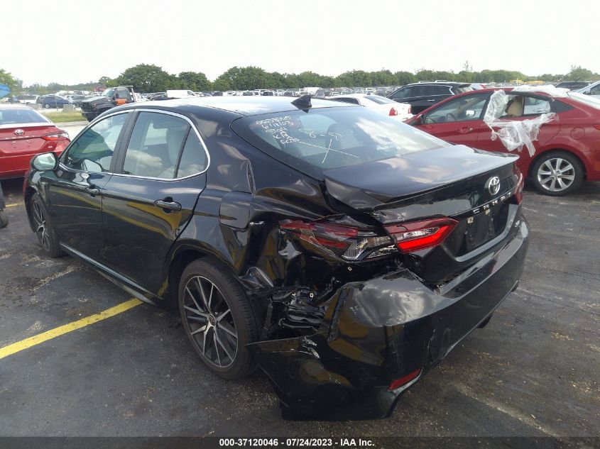 2022 TOYOTA CAMRY SE - 4T1G11AK1NU643938
