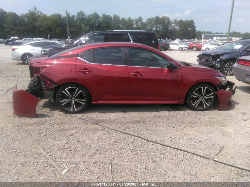 2021 NISSAN SENTRA SR - 3N1AB8DV5MY223099