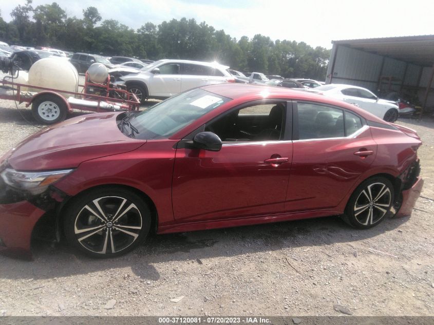 2021 NISSAN SENTRA SR - 3N1AB8DV5MY223099