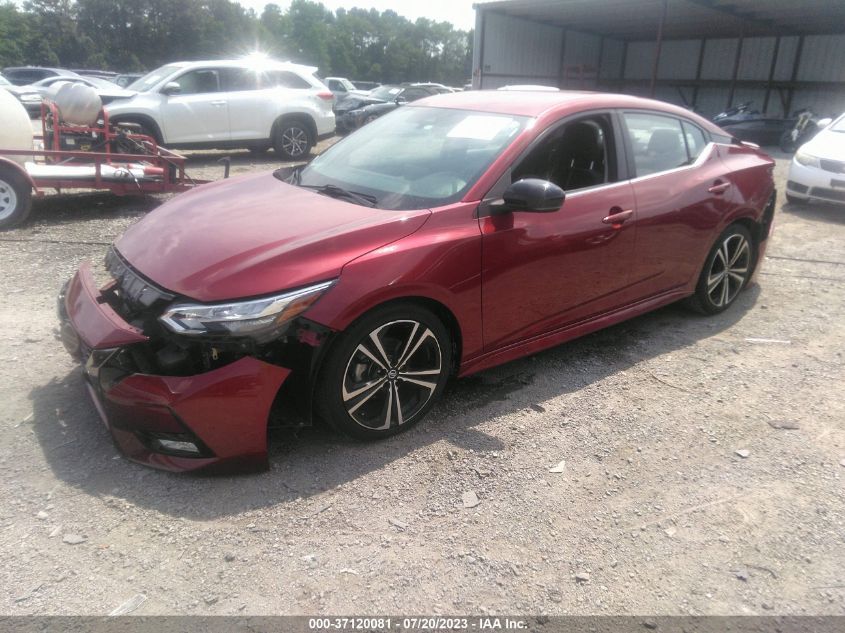2021 NISSAN SENTRA SR - 3N1AB8DV5MY223099