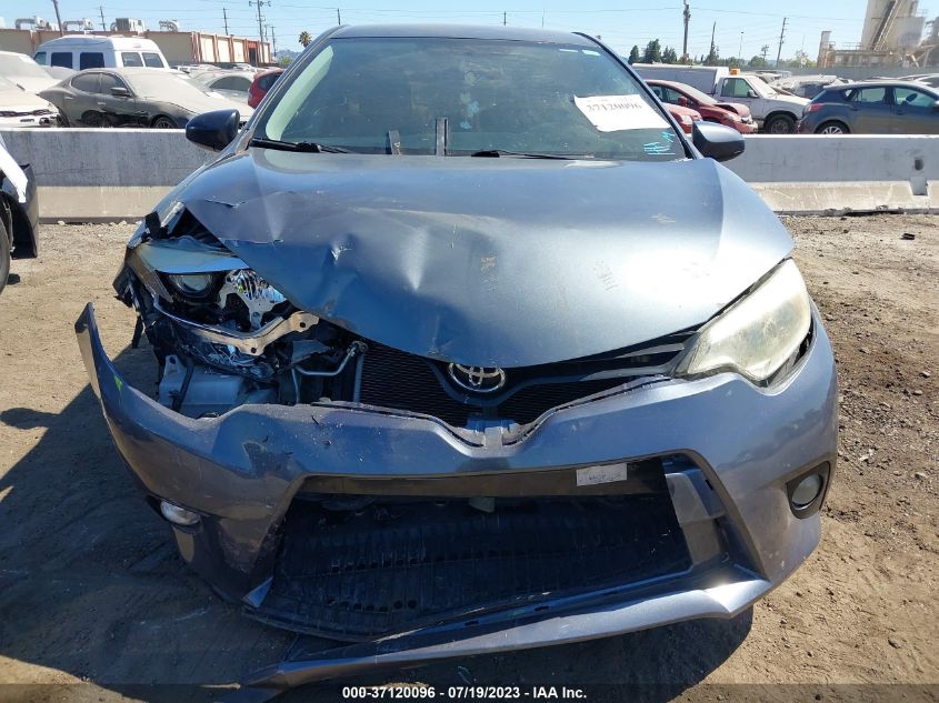 2014 TOYOTA COROLLA L/LE/LE PLS/PRM/S/S PLS - 5YFBURHEXEP040455
