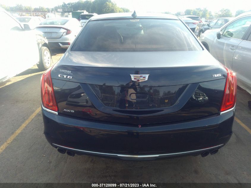 2016 CADILLAC CT6 SEDAN LUXURY AWD - 1G6KD5RSXGU166563