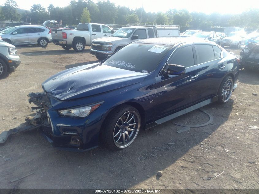 2019 INFINITI Q50 3.0T SIGNATURE EDITION - JN1EV7AR8KM590945