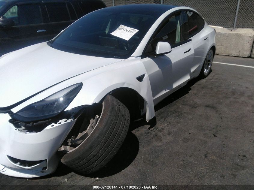 2021 TESLA MODEL 3 STANDARD RANGE PLUS - 5YJ3E1EA2MF917096