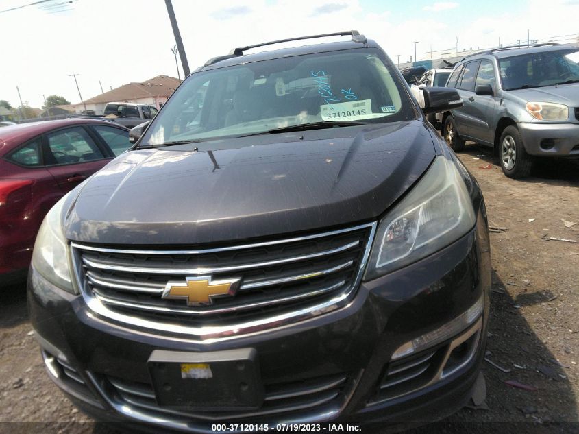 2014 CHEVROLET TRAVERSE LTZ - 1GNKRJKD6EJ295490