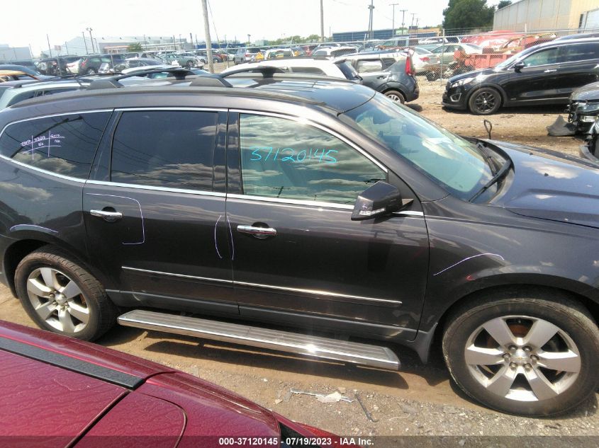 2014 CHEVROLET TRAVERSE LTZ - 1GNKRJKD6EJ295490