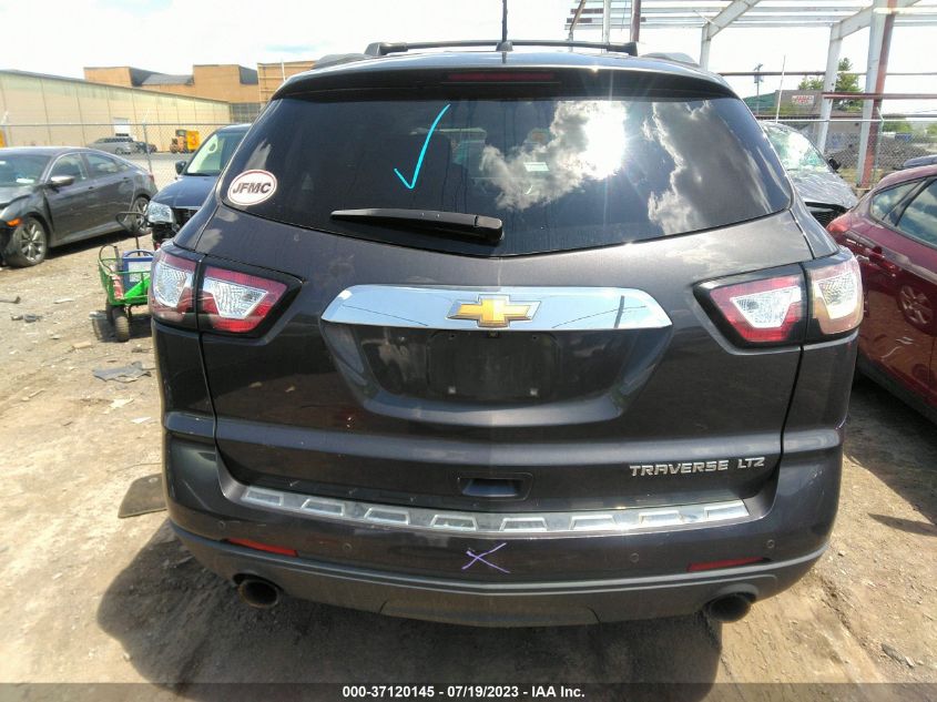 2014 CHEVROLET TRAVERSE LTZ - 1GNKRJKD6EJ295490
