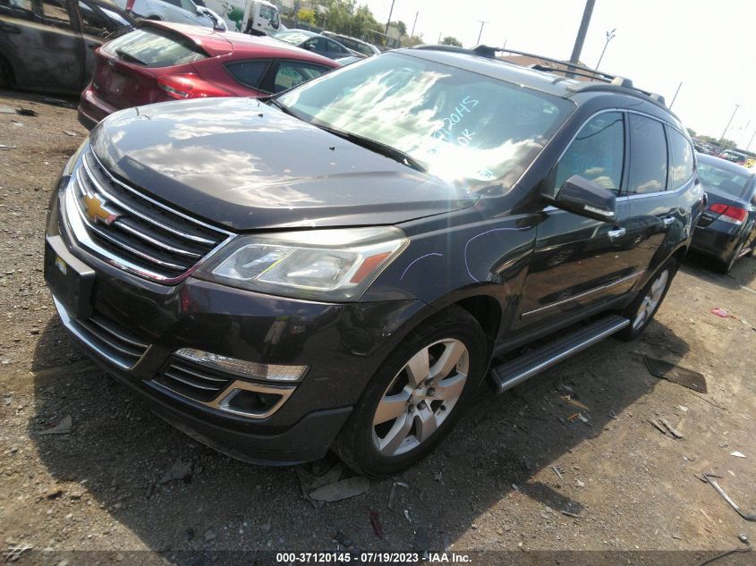 2014 CHEVROLET TRAVERSE LTZ - 1GNKRJKD6EJ295490