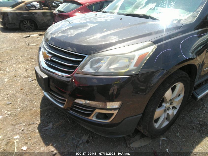 2014 CHEVROLET TRAVERSE LTZ - 1GNKRJKD6EJ295490