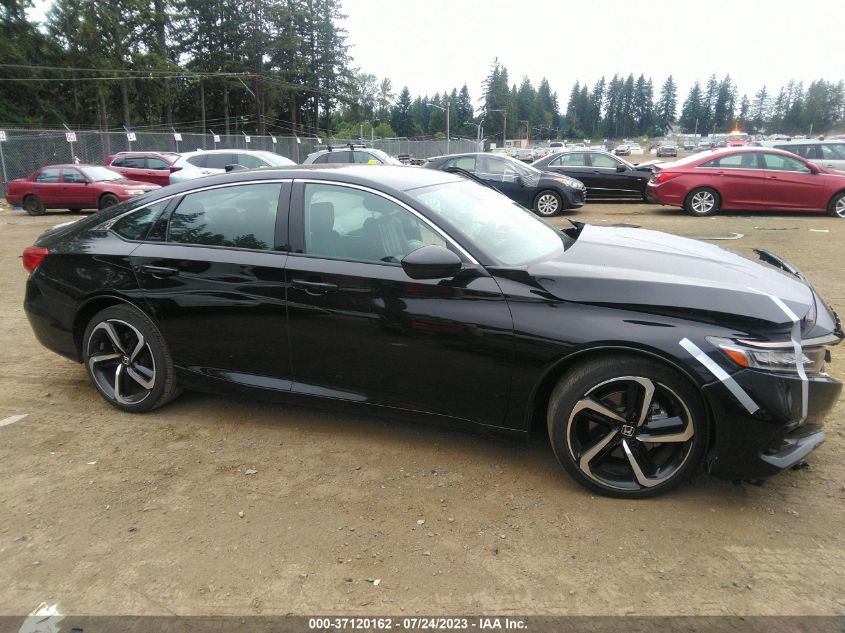 2021 HONDA ACCORD SEDAN SPORT SE - 1HGCV1F49MA092497