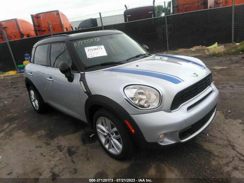 2013 MINI COOPER COUNTRYMAN S - WMWZC3C58DWP51046