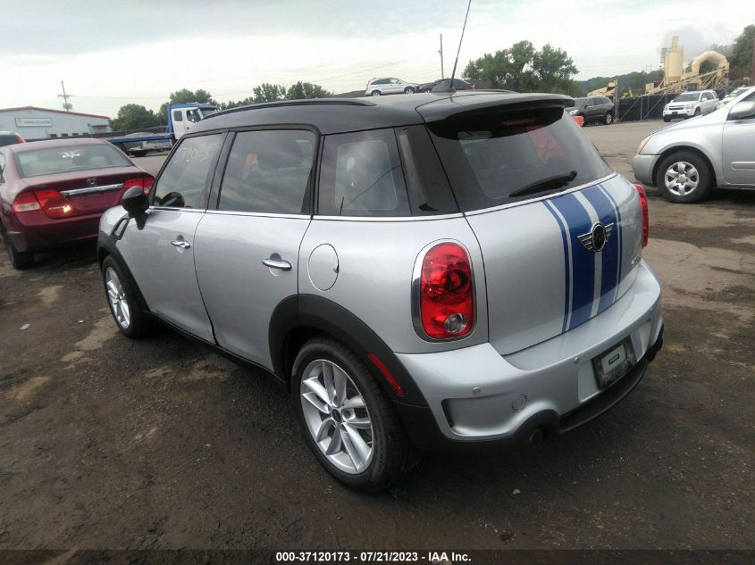 2013 MINI COOPER COUNTRYMAN S - WMWZC3C58DWP51046