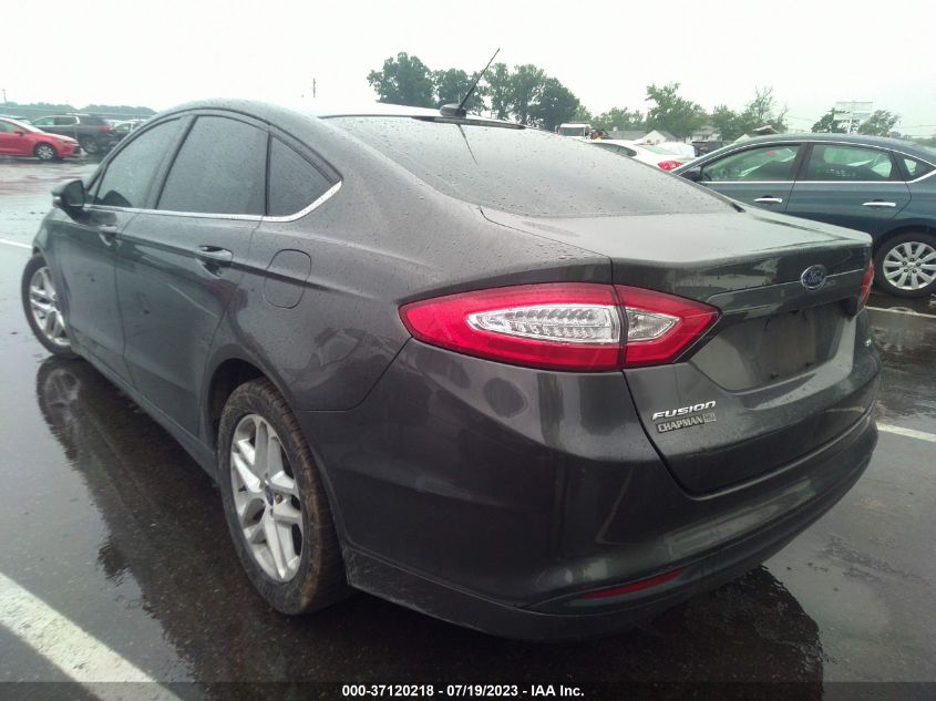 2016 FORD FUSION SE - 1FA6P0H73G5109448