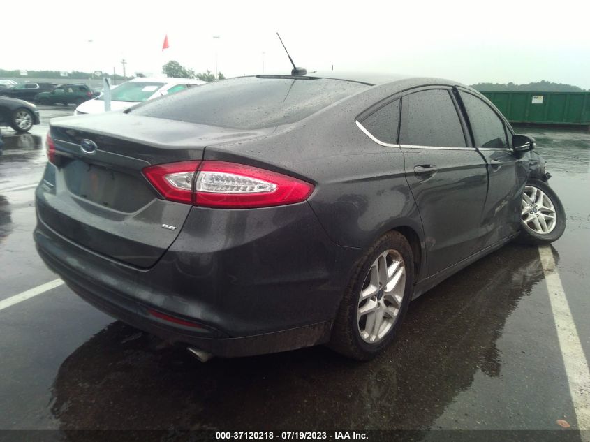 2016 FORD FUSION SE - 1FA6P0H73G5109448