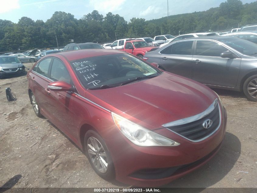 2014 HYUNDAI SONATA GLS - 5NPEB4AC9EH871179